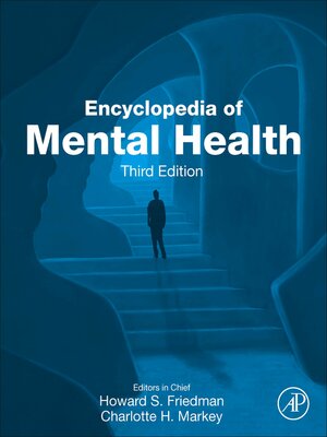 cover image of Encyclopedia of Mental Health